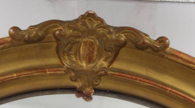 Auktion 360<br>kl. Wandspiegel in Goldrahmen, älter, ca. 48 x 35cm [1]
