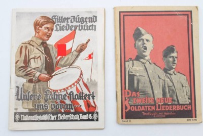 Auktion 360<br>2x Liederhefte aus der Zeit des 3. Reiches, Gebrauchsspuren [1]