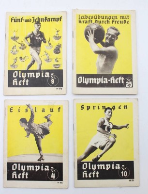 Auktion 360<br>4x div. Olympia-Hefte, Nr. 4, 9, 10 und 25 [1]