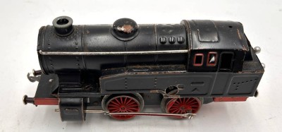 Auktion 360<br>Fleischmann Nr. U 320 Tenderlok mit Uhrwerk Spur 0, Schlüsselwerk läuft, bespielte Erhaltung [1]