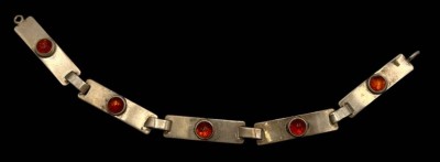 Auktion 361<br>Silber-Armband -835-, gemarkt 