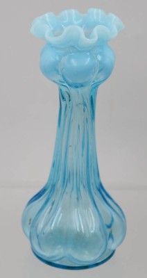Auktion 361<br>blaue Vase, H-18 cm [1]