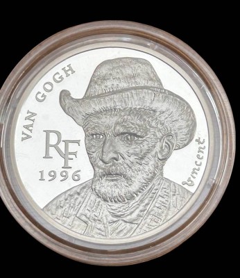 Auktion 371<br>10 Franc (1,5 Euro) France, 1996, Silber-900-., stempelglanz.  boxed, 22,2 gr., D-37 mm [1]