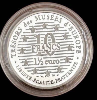 Auktion 361<br> 10 Franc (1,5 Euro) France, 1996, Silber-900-., 22,5 gr., D-33 mm [1]