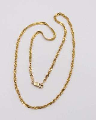 Auktion 361<br>585er GG Kette, 8,8gr., L-47,5cm [1]