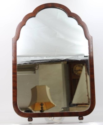 Auktion 361<br>schöner Tischspiegel wohl um 1900, ca. 44,5 x 30cm [1]