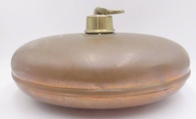 Auktion 361<br>Kupfer Wärmflasche, ca. 30x21 cm [1]