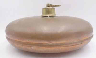 Auktion 361<br>Kupfer Wärmflasche, ca. 30x21 cm [1]