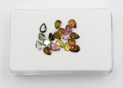 Auktion 361<br>18x div. Turmaline, zus. ca. 4,2ct [1]