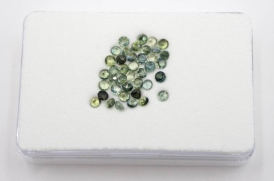 Auktion 361<br>Konvolut div. austral. Saphire, zus. ca. 4,3ct [1]