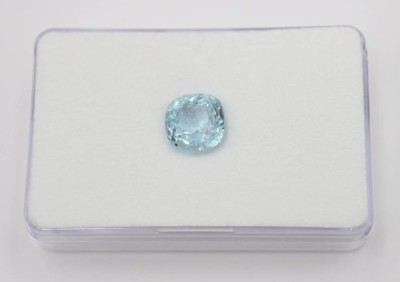 Auktion 361<br>Madagaskar Aquamarin, ca. 5,13ct, Cushion [1]