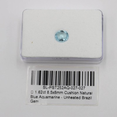 Auktion 361<br>Aquamarin, Brasilien, Cushion, 1,62ct [1]