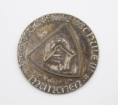 Auktion 361<br>Medaille für besondere Leistungen der Heeresoffizierschule III München, D-6cm [1]