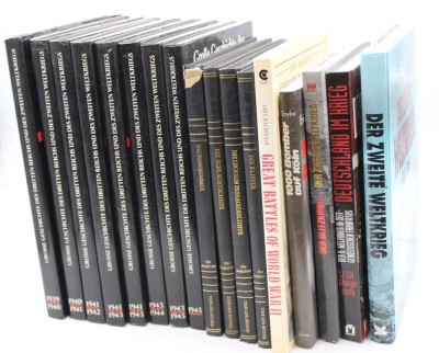 17x div. Literatur über dem 2. Weltkrieg, teilw. Gebrauchsspuren [1]