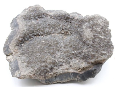 Auktion 361<br>gr. wohl Rauchquartz-Druse, 22,8 KG, ca. H-16,5cm, 42 x 46,5cm [1]