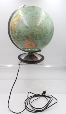 Auktion 361<br>Tischglobus, Columbus DUO Erdglobus, 60er Jahre, Glaskorpus, ca. H-41cm [1]