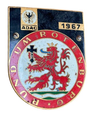 Auktion 361<br>ADAC Plakette  1967 