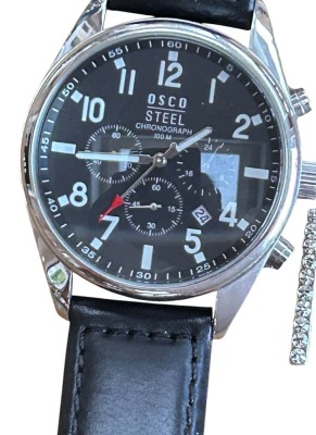 Auktion 361<br>Quartz Herrenarmbanduhr  Osco Steel Chronograph 3252neuwertig, nicht überprüft [1]