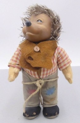 Auktion 361<br>Mecky von Steiff, ohne ID, guter Zustabd, H-17 cm [1]