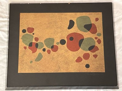 Auktion 361<br>Vincenr Lerche, 1966, modernes Bild auf Holz, 40x33 cm [1]