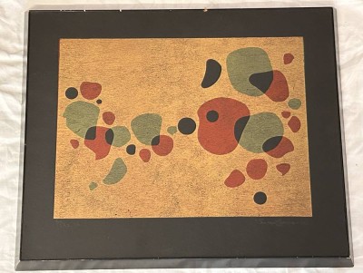 Auktion 361<br>Vincenr Lerche, 1966, modernes Bild auf Holz, 40x33 cm [1]