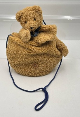Auktion 361<br>Tasche/Rucksack mit Teddy, Museums-Teddy 