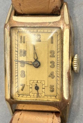 Auktion 361<br>vintage mechan. DAU, plated, Tragespuren [1]