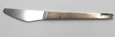 Auktion <br>kl. Messer, Hans Hansen, Dänemark, Silbergriff, ca. l-15,5cm [1]