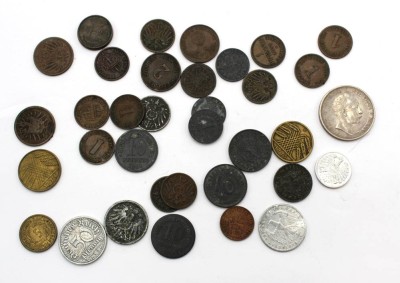 Auktion 362<br>kl. Münzkonvolut, Deutsches Reich, ab ca. 1900, u.a. 2 Mark 1907 [1]