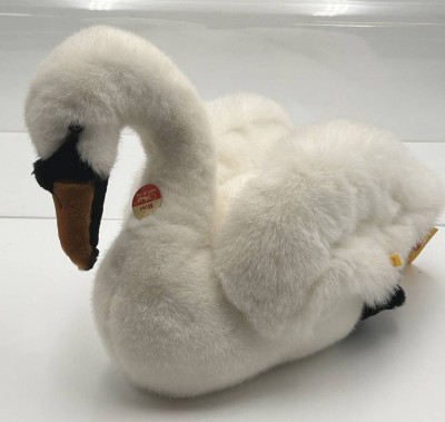 Auktion <br>gr. Steiff Schwan 