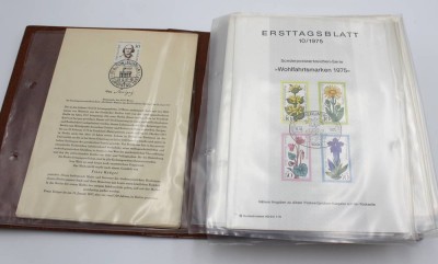 Auktion 362<br>Album mit div. Erstagsbriefen, BRD [1]