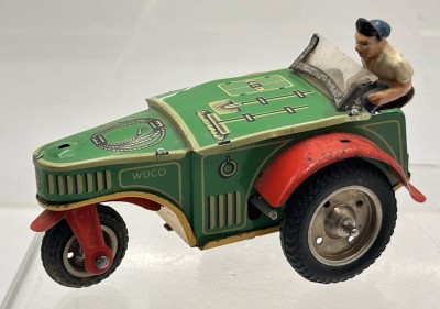Auktion <br>Blechspielzeug Traktor Von Wüco, Made In German 50er Jahre, L-ca. 14 cm, bespielt, kein Schlüssel [1]