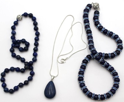 Auktion 362<br>3x div. Lapislazuli-Halsketten [1]