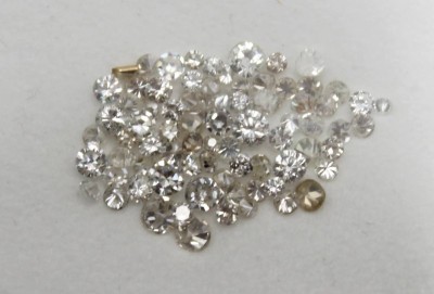 Auktion 362<br>Konvolut div. kl. Brillanten, zus. 1,95 ct [1]