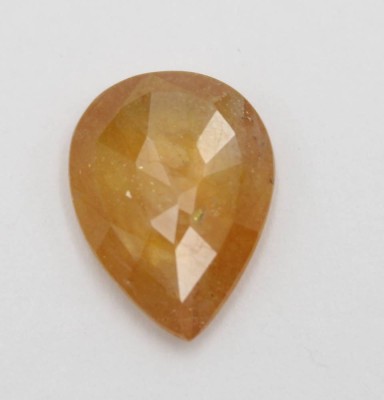 Auktion 362<br>gelber Madagaskar- Saphir, erhitzt, 6,1ct [1]