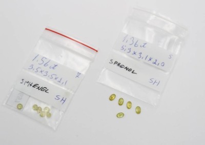 Auktion 362<br>kl. Spinell-Konvolut, zus. 2,9ct [1]
