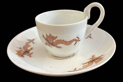 Auktion 362<br>Moccatasse mit U.T. 