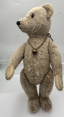 Auktion 362<br>vintage Steiff Teddy, hart gestopft,  H-50 cm,  Brummstimme, 50-60-er Jahre [1]