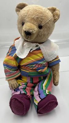 Auktion 362<br>vintage gr. Hermann Teddy, ca. 60 cm, leicht bespielt, [1]