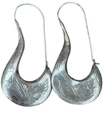 Auktion 362<br>Paar grosse Silber-Ohrhänger, H-7 cm, 13,3 gr. [1]