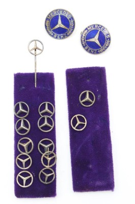 Auktion 362<br>Konvolut Pins/Nadeln, Mercedes [1]