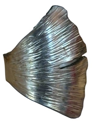 Auktion 362<br>Silberring mit Ginko-Blatt, RG 60, 7,4 gr [1]