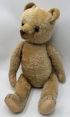 Auktion 372<br>vintage gr. Steiff  Teddy , hart gestopft,  H-58 cm [1]