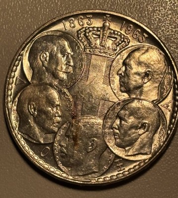 Auktion 362<br>Griechenland, Paul I, 30 Drachmai, 1963, Paris, Silber, 3,6 cm., 18,1 gr [1]