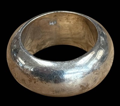 Auktion 362<br>massiver Silberring-925-, RG 60, 5,9 gr [1]