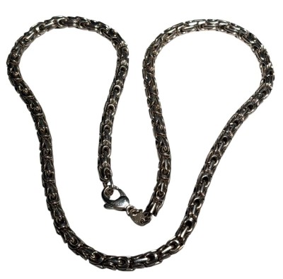 Auktion 362<br>massive Herren Halskette, Silber-935-, L-42 cm, 36 gr [1]