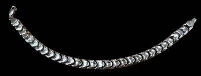 Auktion 362<br>Silberarmband-925-, L-20 cm, Schuppendekor, 10 gr [1]