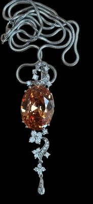 Auktion 362<br>Silber-925- Schlangenhalskette mit gr. -925- Anhänger 