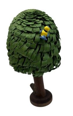 Auktion <br>kl. Baum mit Vogel, H-10,5 cm [1]
