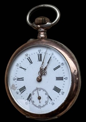 Auktion 363<br>mechan. HTU in Silbergehäuse-800-  